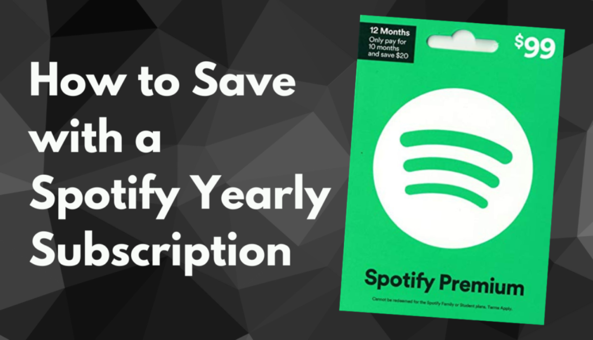 Spotify yearly subscription